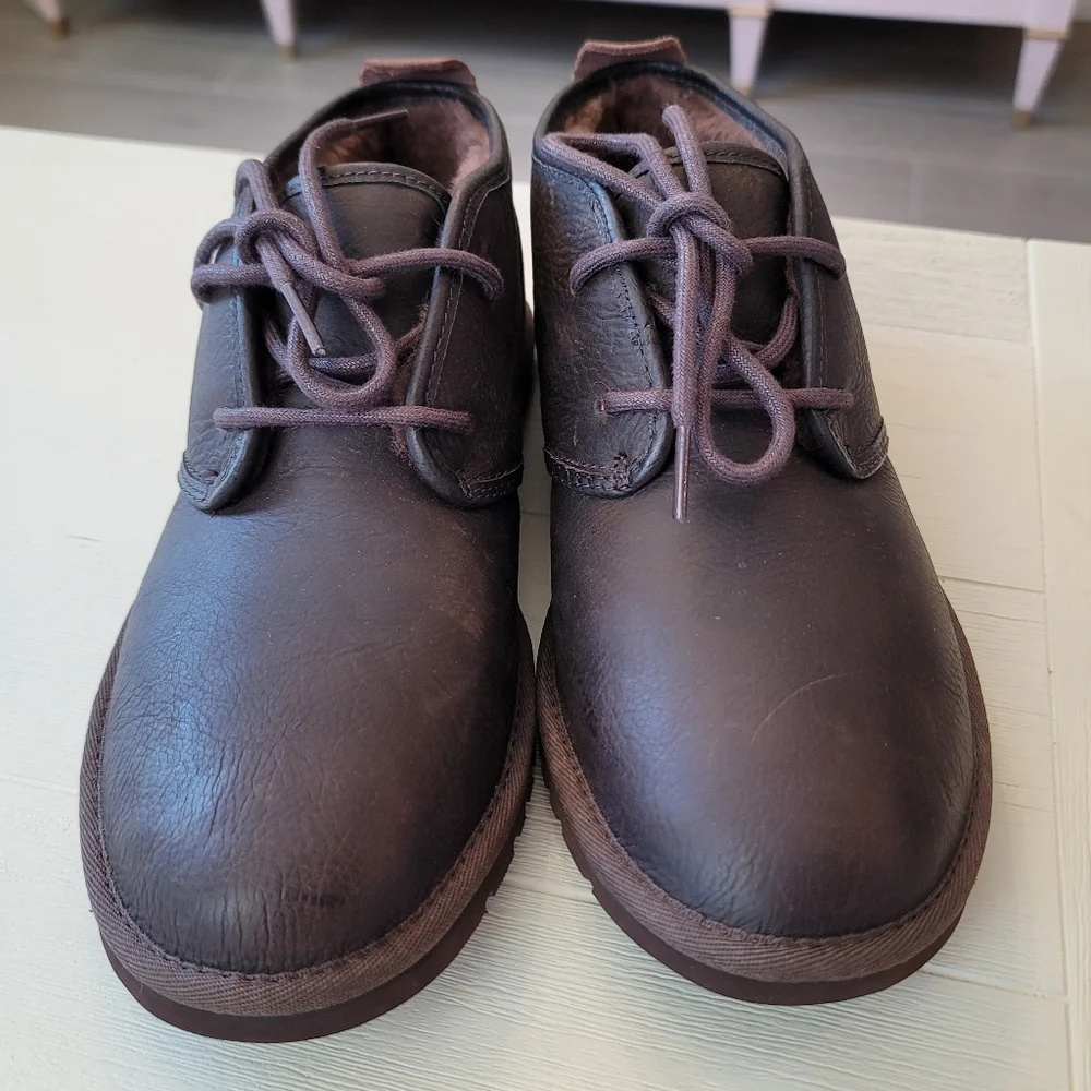 UGG Maksim Chukka Leather Boot in Brown - Like New